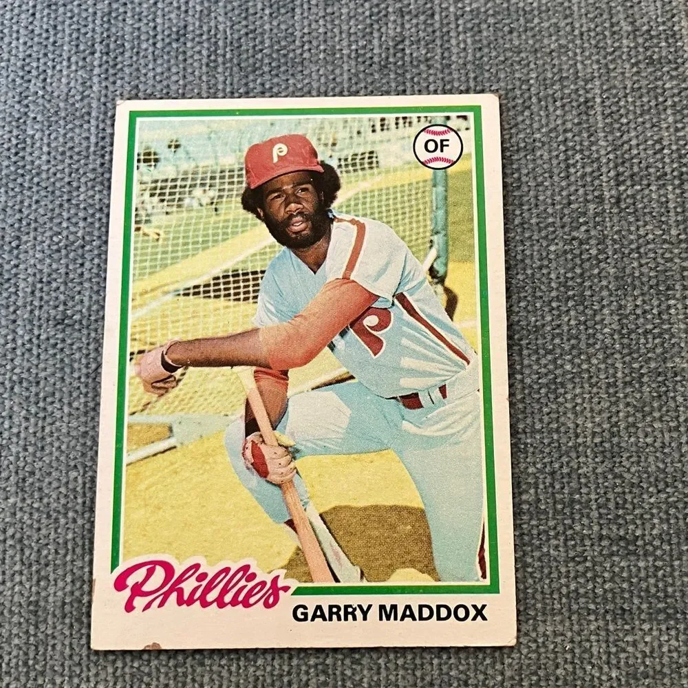 1978 Topps Philadelphia Phillies Baseball Card Trading Card